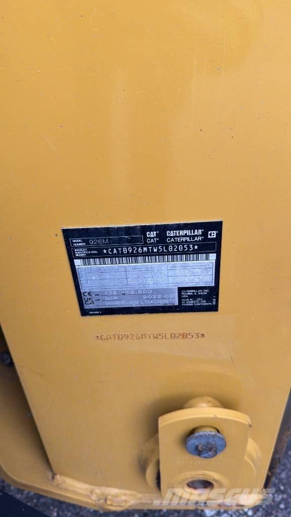 CAT 926M Kolové nakladače