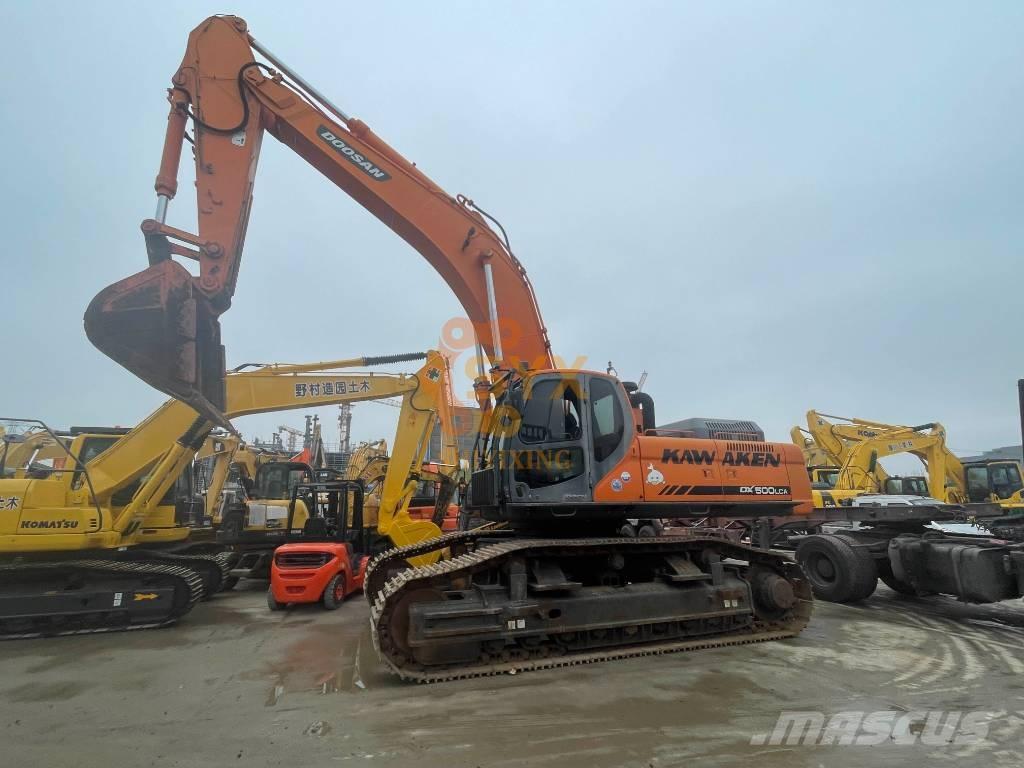 Doosan DX500 LCA Pásová rýpadla