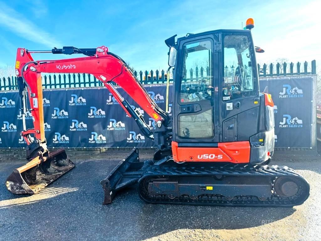 Kubota U50-5 Mini rýpadla < 7t