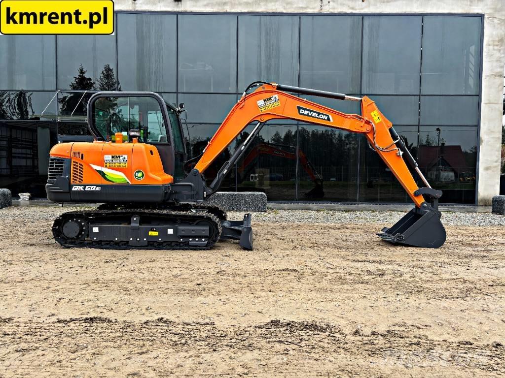 Develon DX 60 E-10 N Mini rýpadla < 7t