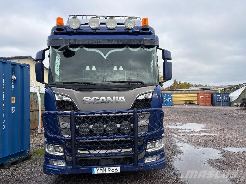Scania R650B6X4NB Vozy na přepravu kmenů