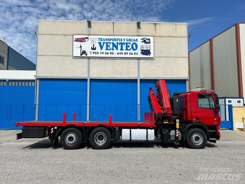 DAF 85.460 Autojeřáby, hydraulické ruky