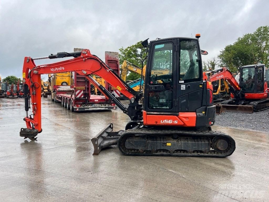 Kubota U 56-5 Mini rýpadla < 7t