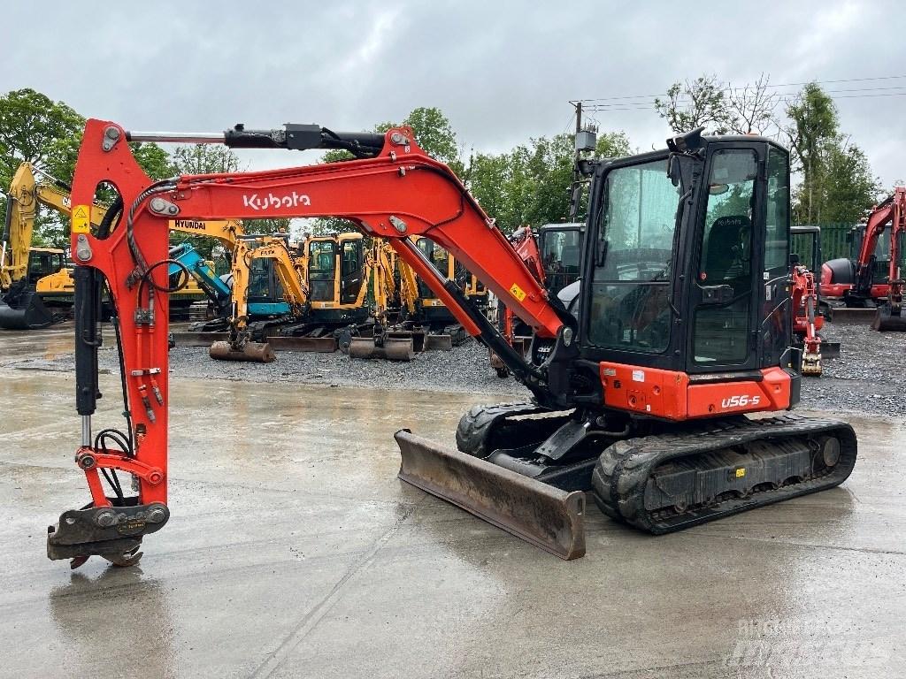 Kubota U 56-5 Mini rýpadla < 7t