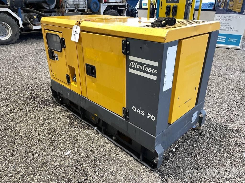 Atlas Copco QAS 20 Naftové generátory