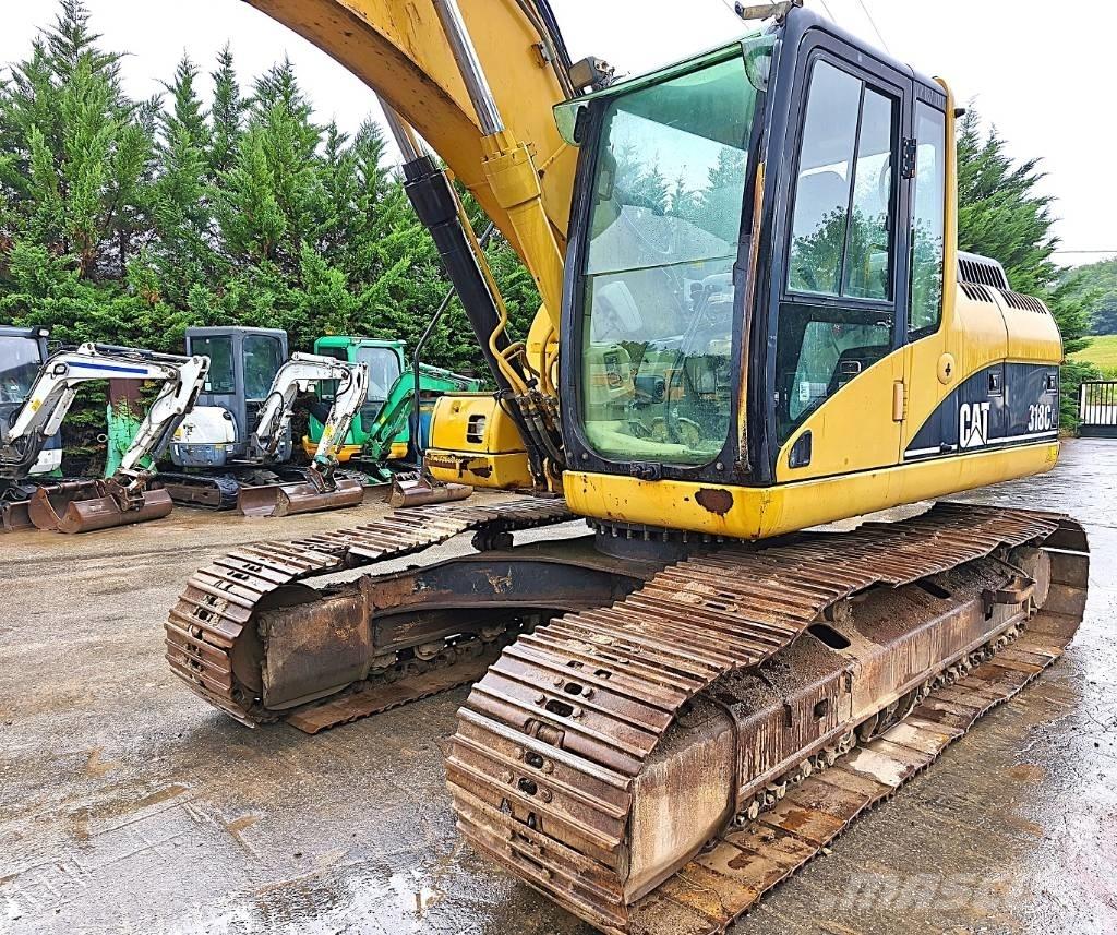 CAT 318 C Pásová rýpadla