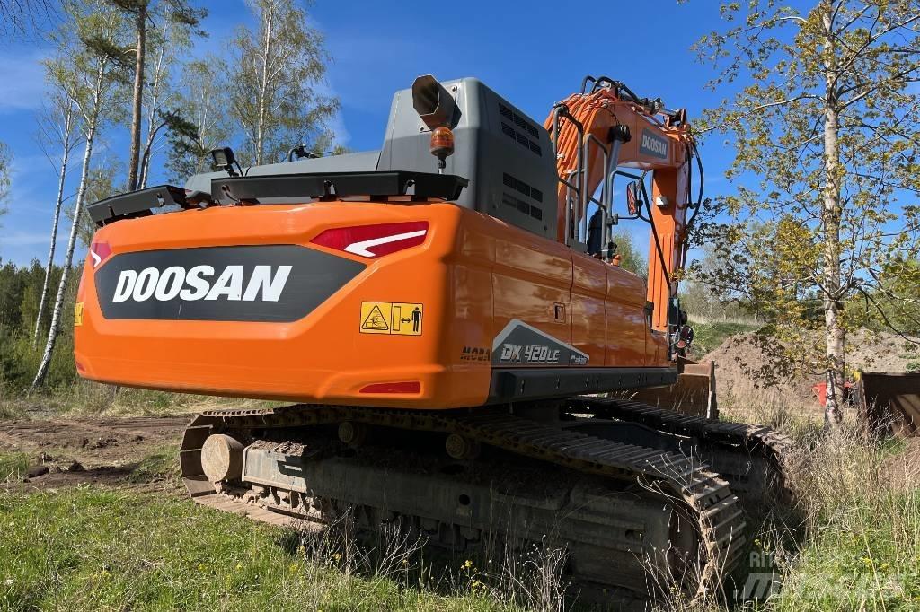 Doosan DX 420 LC Pásová rýpadla