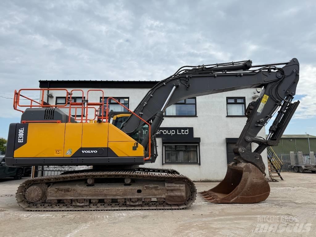 Volvo EC 380 EL Pásová rýpadla
