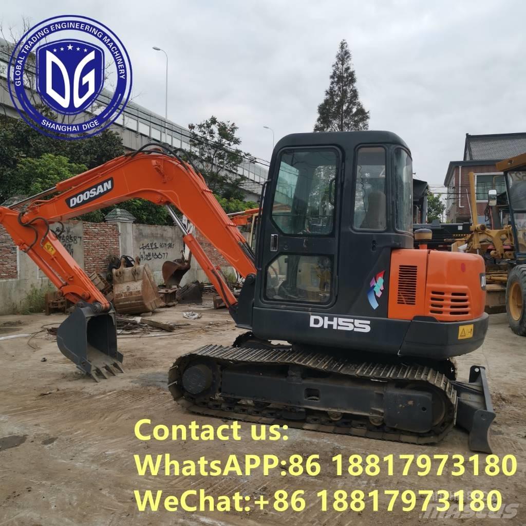 Doosan DH55 Mini rýpadla < 7t