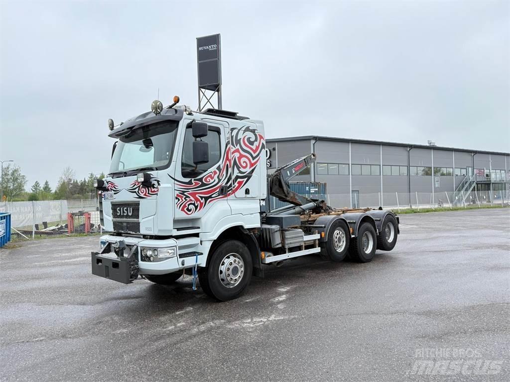 Sisu R500 E13M 8x4 Hákový nosič kontejnerů