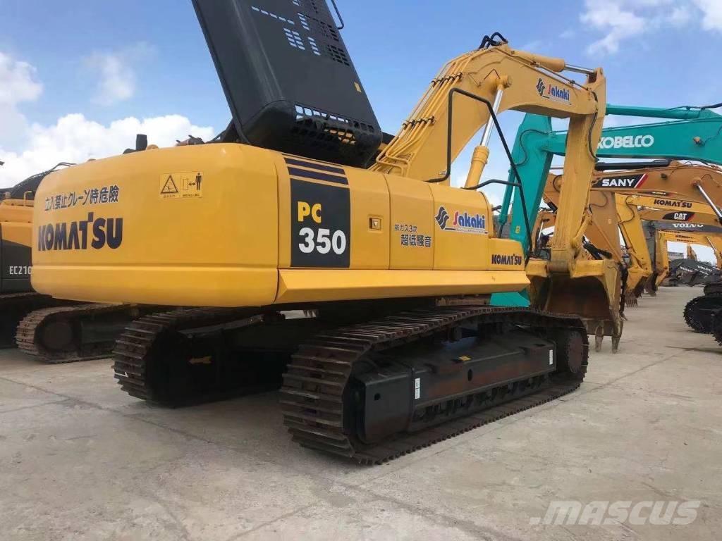 Komatsu PC 350-7 Pásová rýpadla