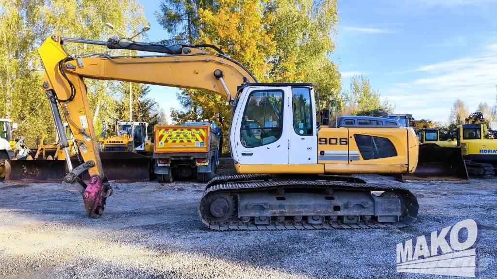 Liebherr R 906 LC Pásová rýpadla
