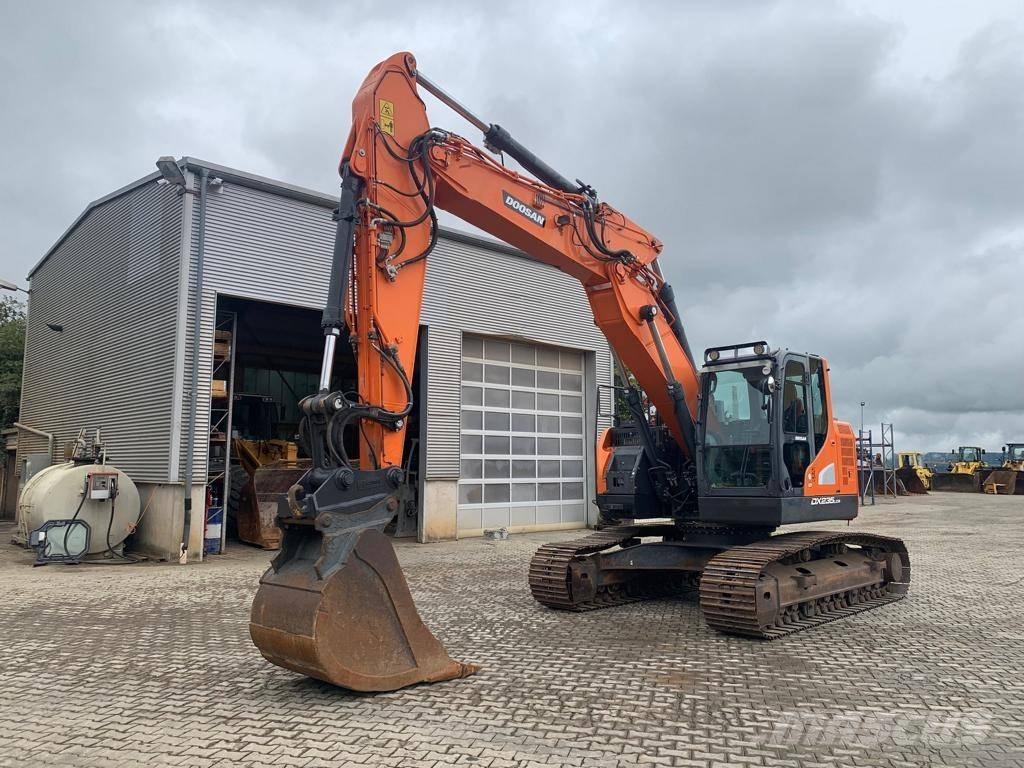 Doosan DX 235 LCR-5 Pásová rýpadla