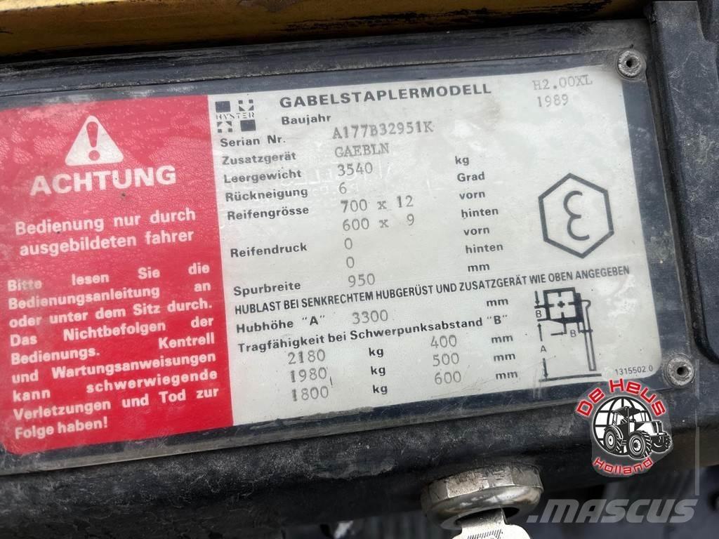 Hyster H2.00XL Další