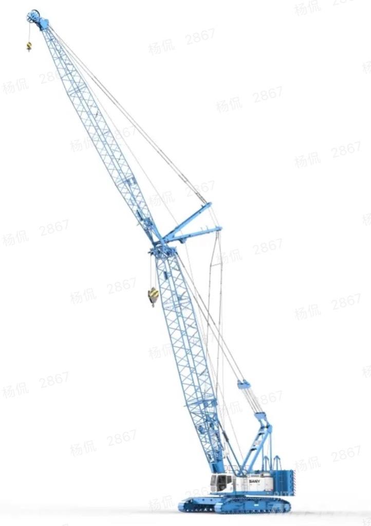 Sany SCE1350A-EV Pásové jeřáby