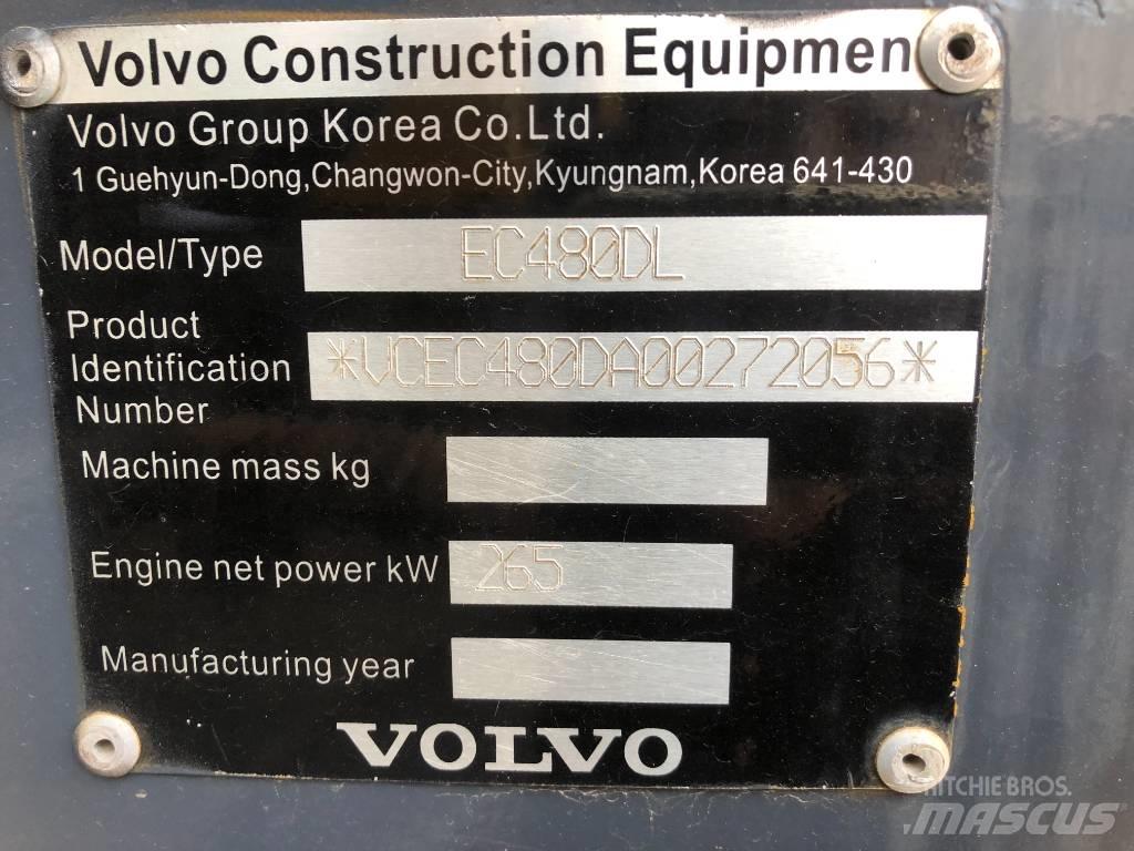 Volvo EC 480 Pásová rýpadla