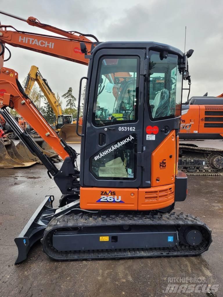 Hitachi ZX 26 U-6 Mini rýpadla < 7t