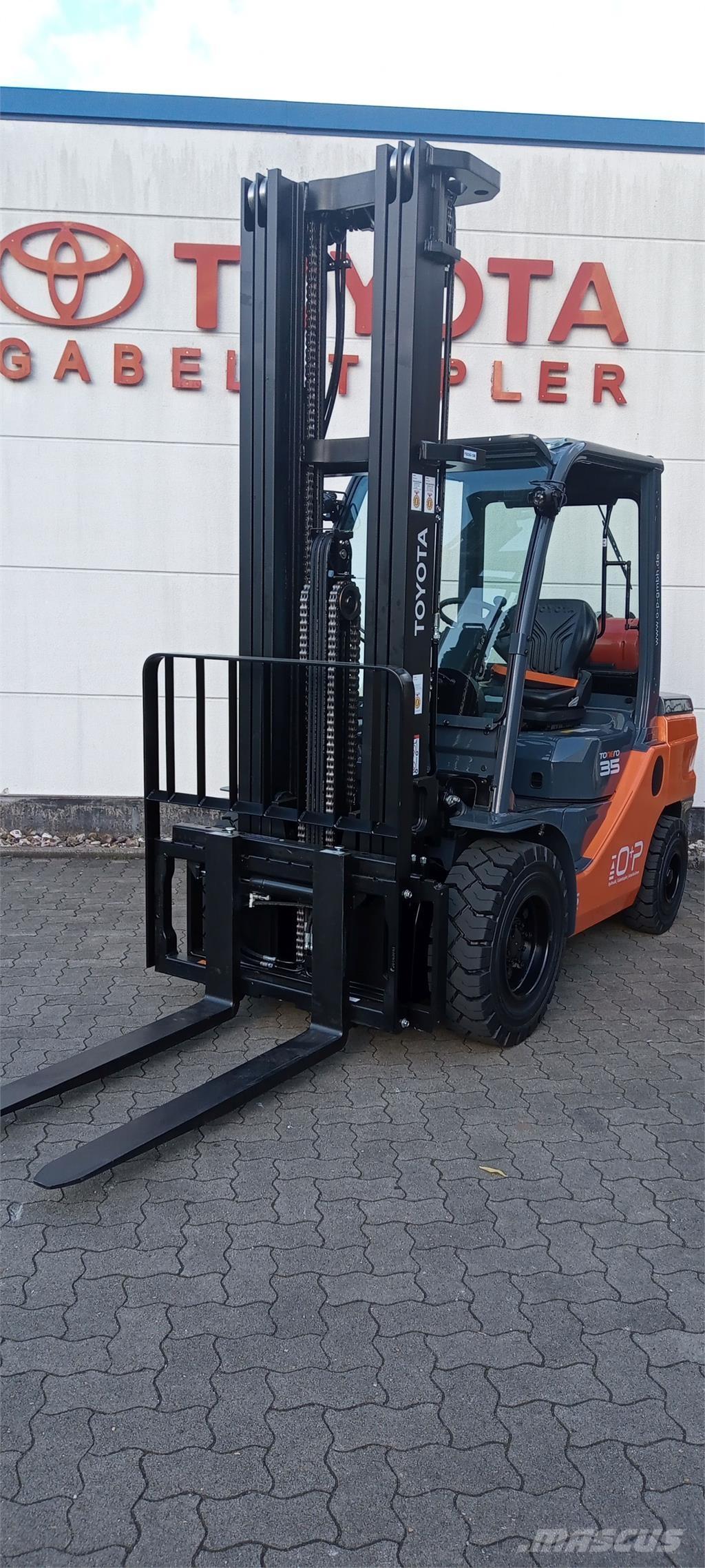 Toyota 02-8FGJF35 LPG vozíky