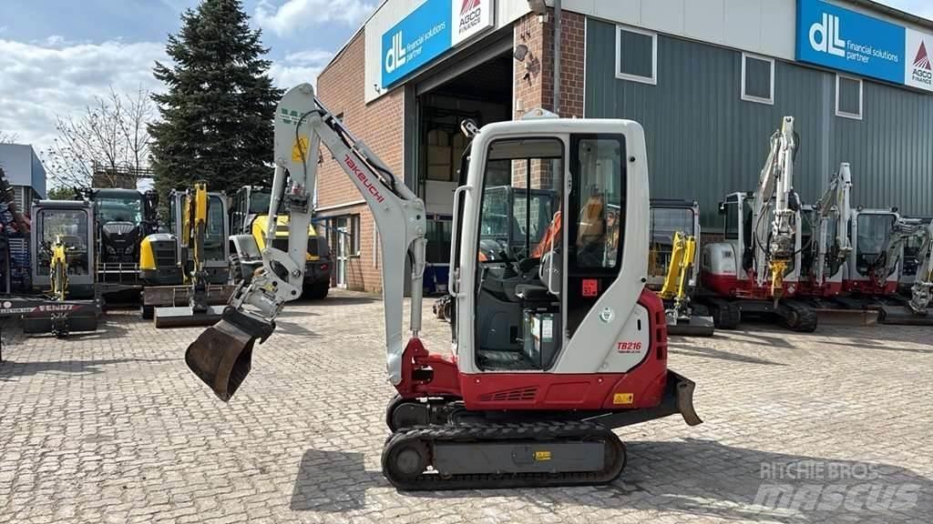 Takeuchi TB216 A Mini rýpadla < 7t