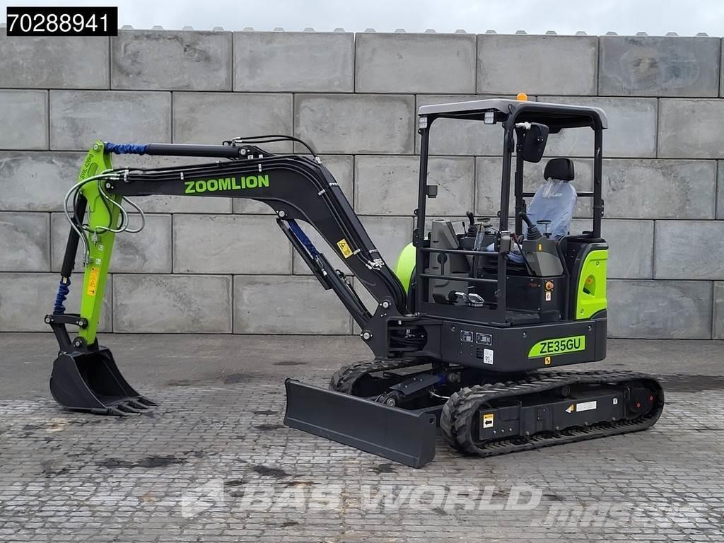Zoomlion ZE35 GU Mini rýpadla < 7t