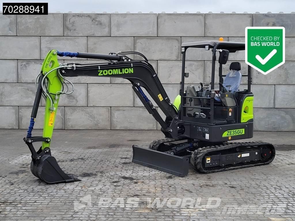 Zoomlion ZE35 GU Mini rýpadla < 7t