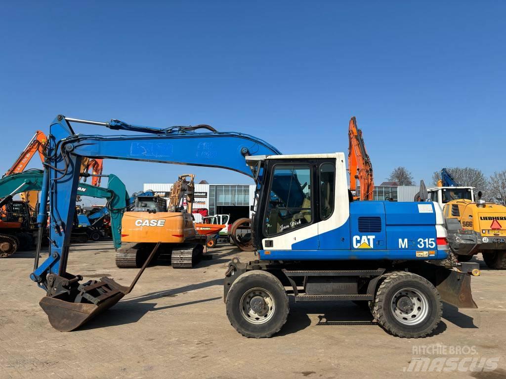 CAT M 315 Kolová rýpadla