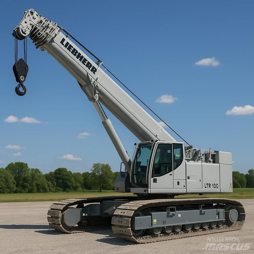 Liebherr LTR 1100 Pásové jeřáby
