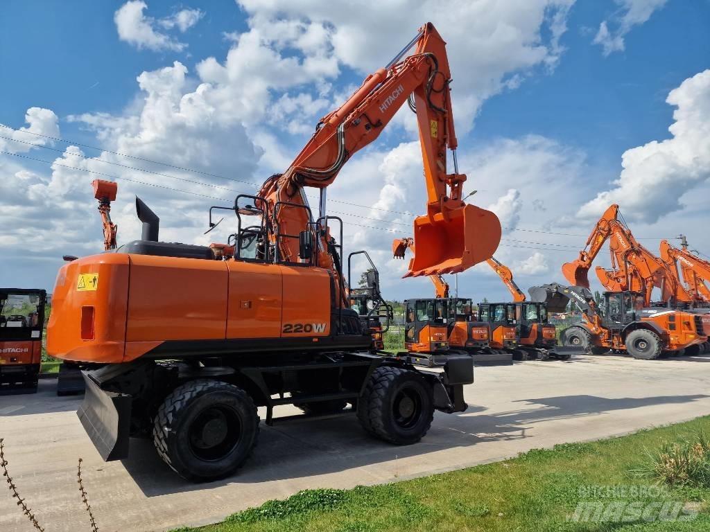 Hitachi ZX220W-6 Kolová rýpadla