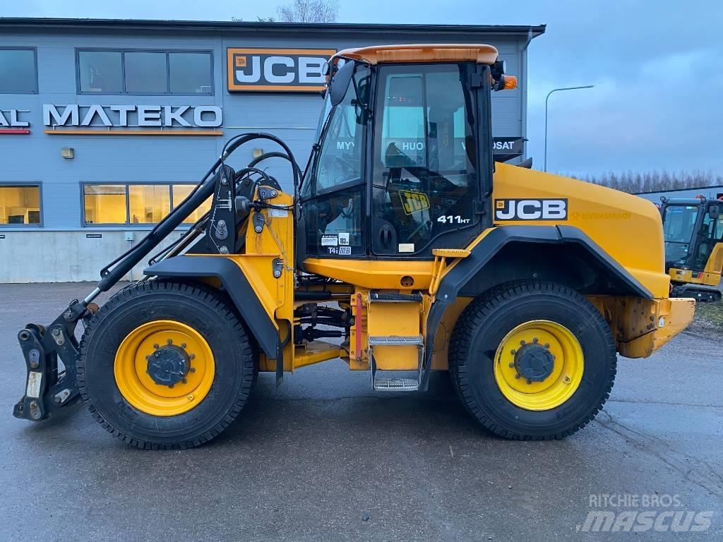 JCB 411 HT T4i Kolové nakladače