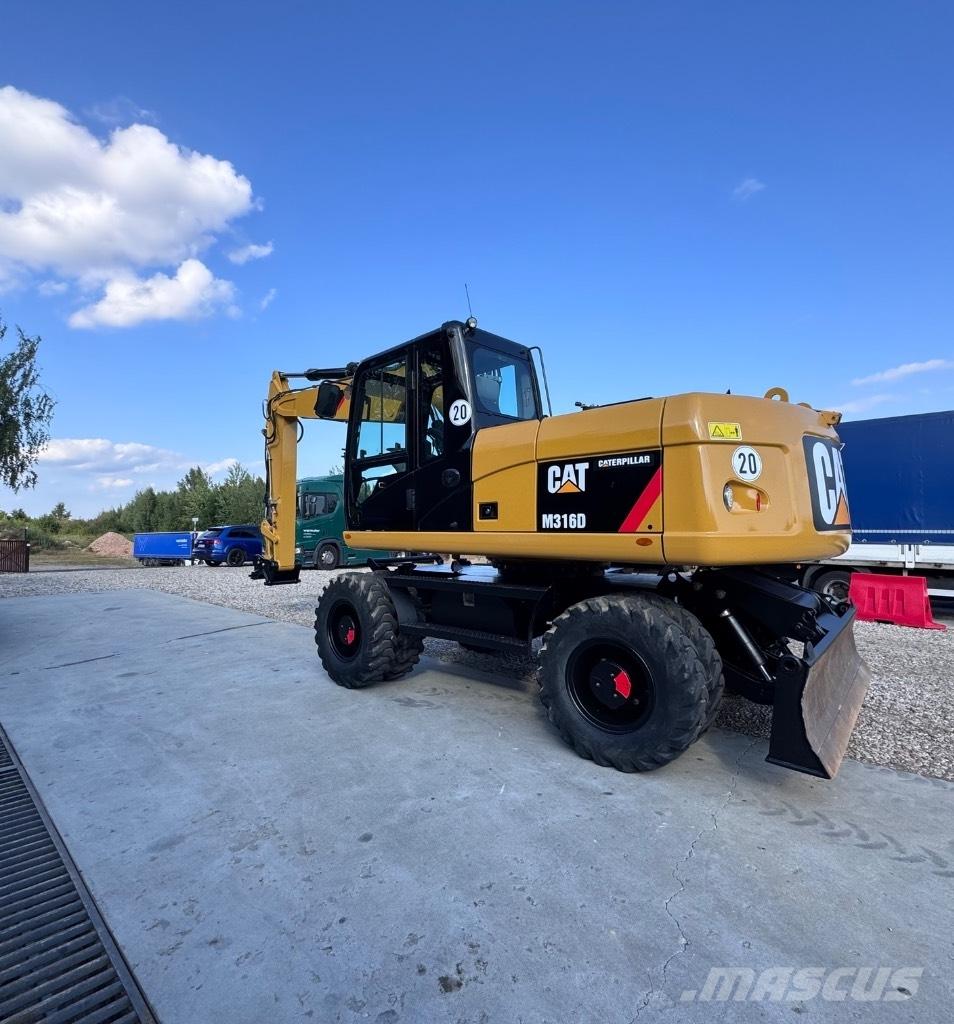 CAT 316 D Kolová rýpadla
