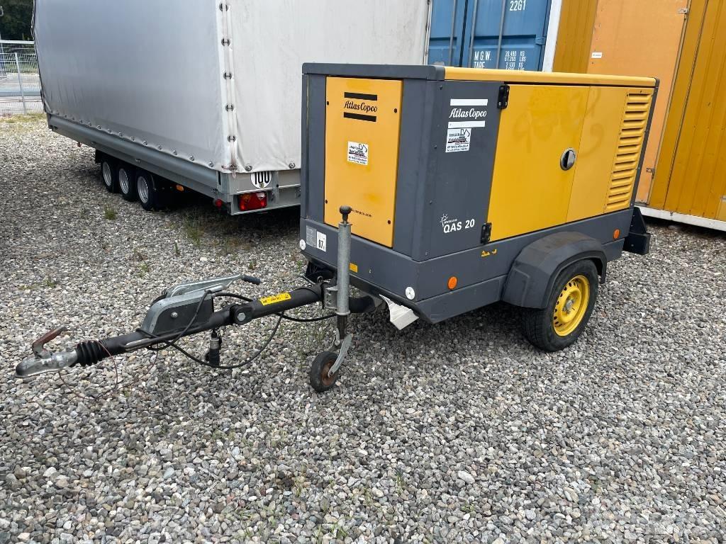 Atlas Copco QAS 20 Naftové generátory