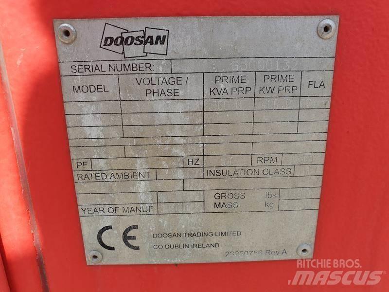 Doosan G 500 Naftové generátory