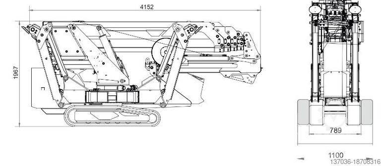 GREENLIFTER SC100 Minijeřáby