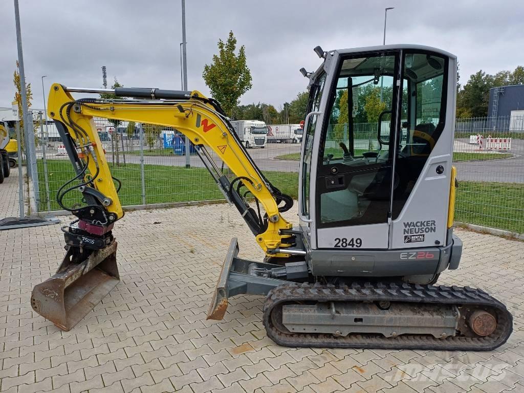 Wacker Neuson EZ26 Pásová rýpadla
