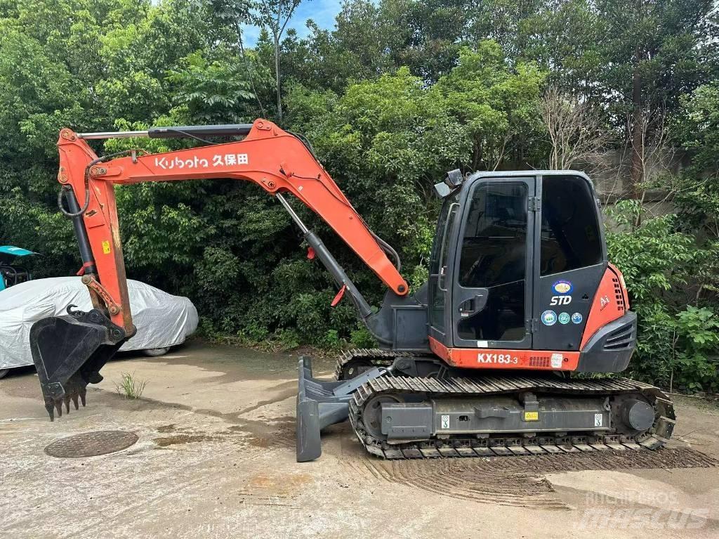 Kubota KX 183 Pásová rýpadla