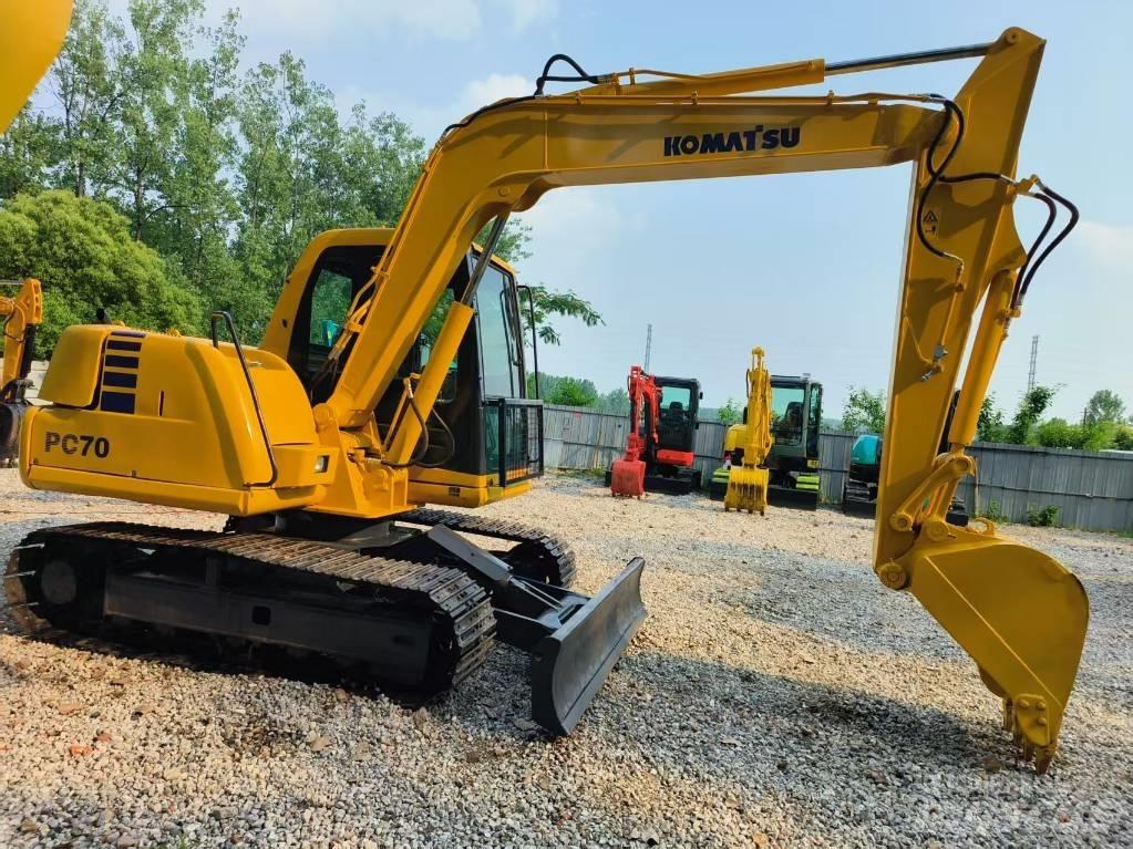 Komatsu PC 70-7 Pásová rýpadla