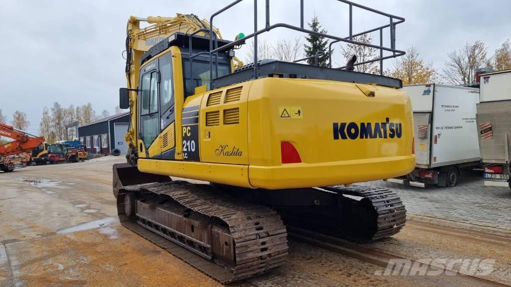 Komatsu PC 210 LC-10 Pásová rýpadla