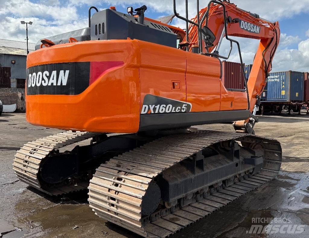 Doosan DX160LC-5 Pásová rýpadla