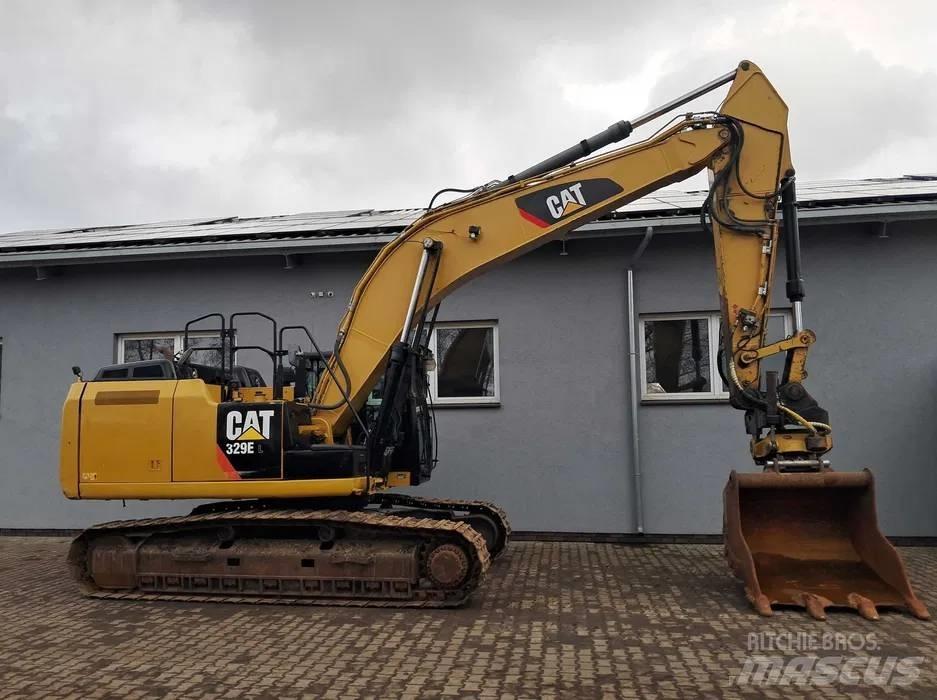 CAT 329 EL Pásová rýpadla