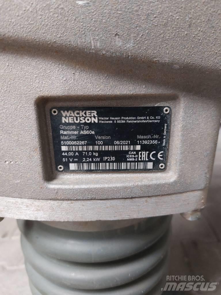 Wacker Neuson AS60e Vibrační pěchy
