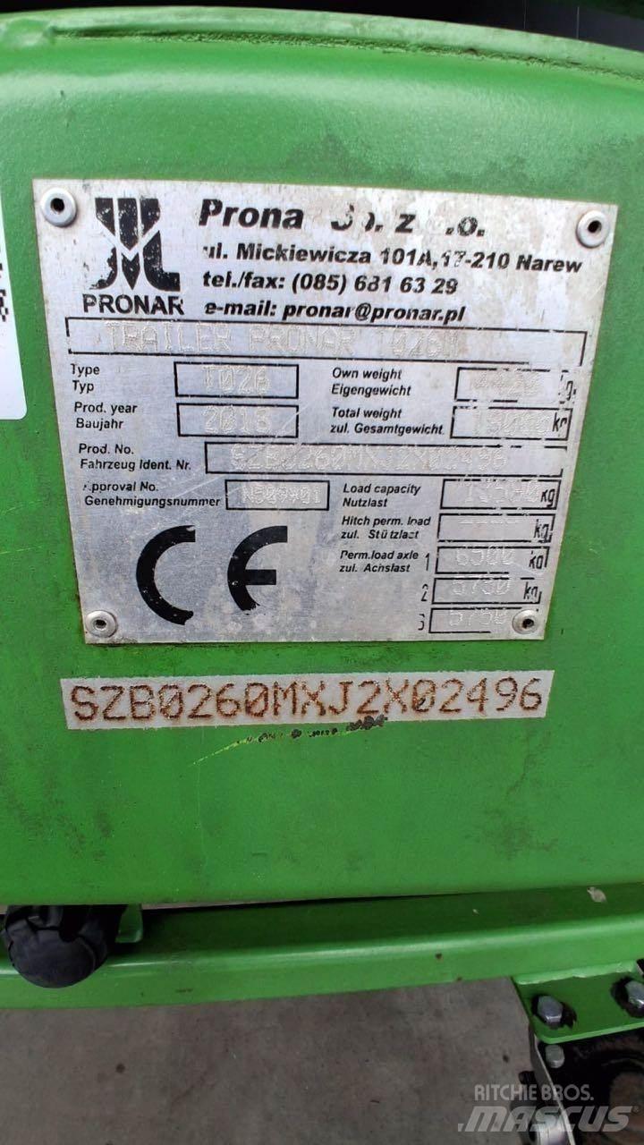 Pronar TO 26 M Balíkové přívěsy