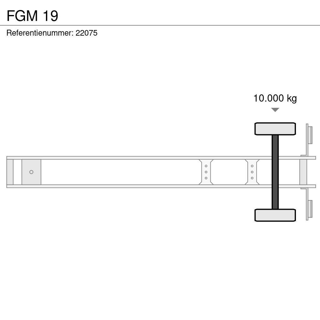 FGM 19 Návěsy na přepravu automobilů