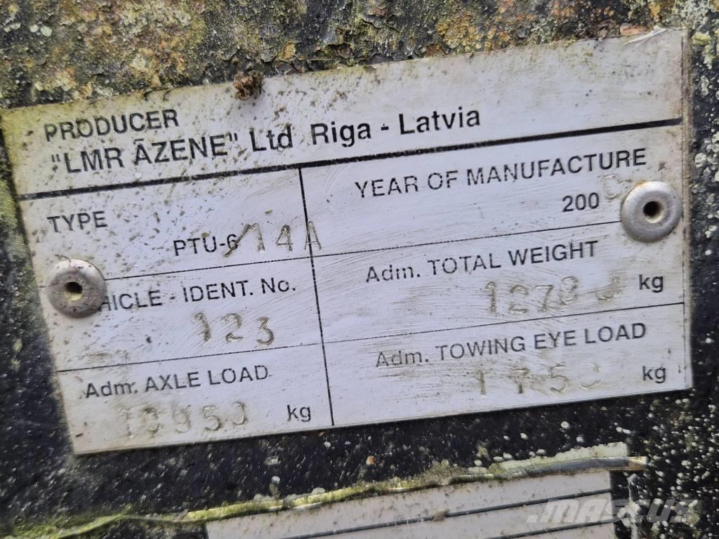 Tempo PTU-6/14A Rozmetadla chlévské mrvy