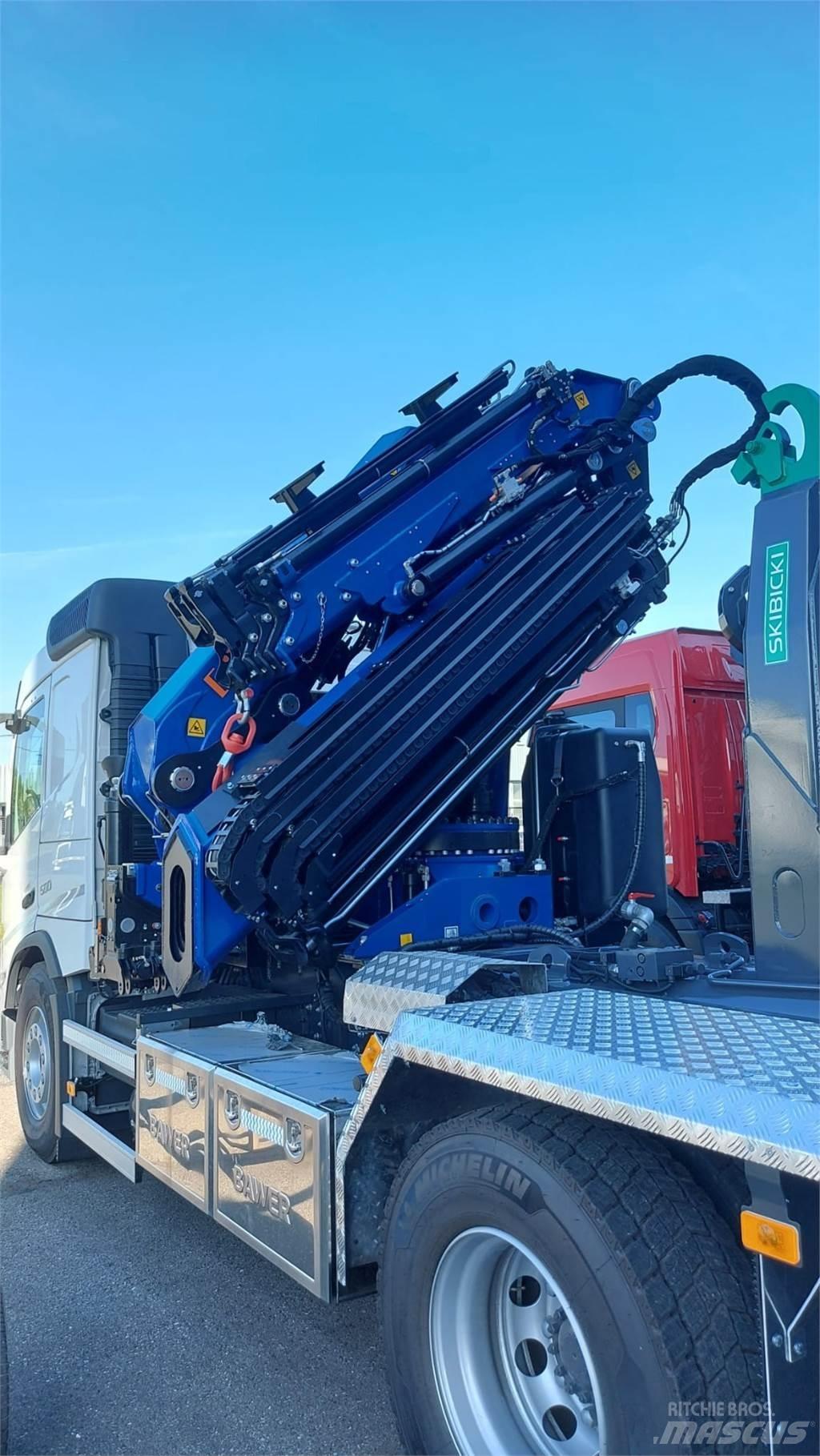 Volvo FM 500 8X4 Autojeřáby, hydraulické ruky