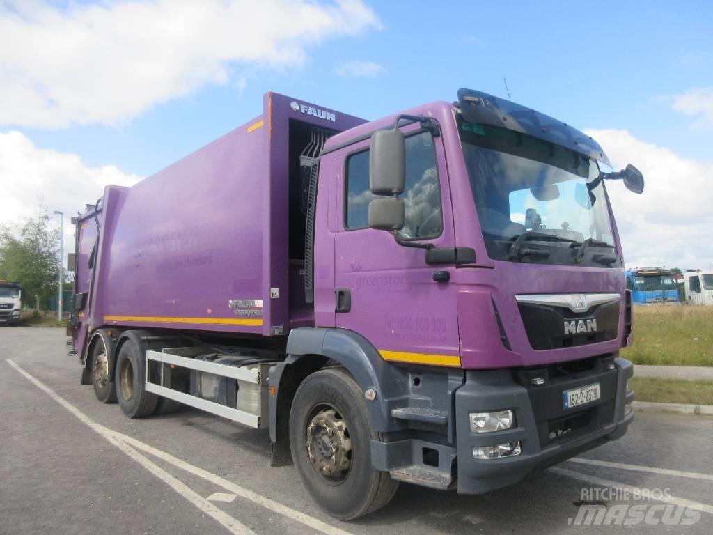 MAN TGM26.290 Popelářské vozy