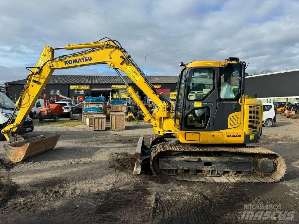 Komatsu PC 118 MR-8 Pásová rýpadla