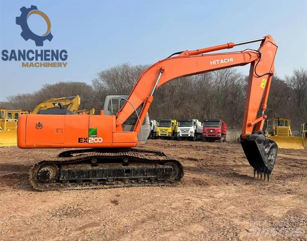 Hitachi EX 200 Pásová rýpadla