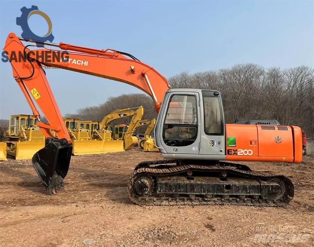 Hitachi EX 200 Pásová rýpadla