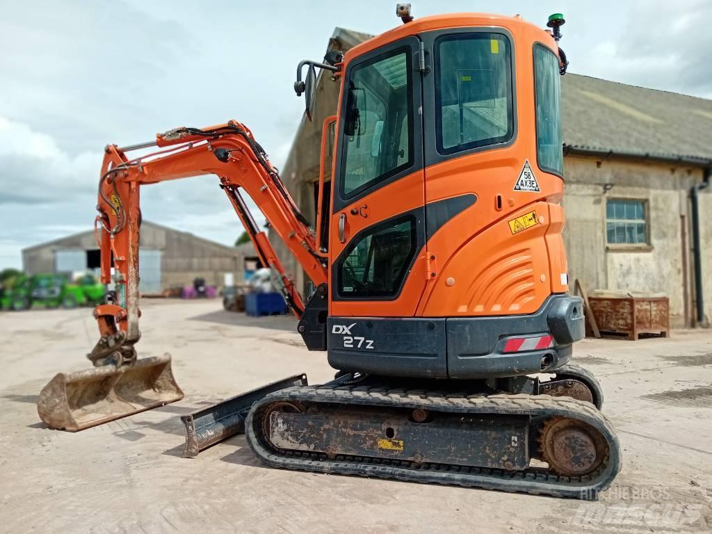 Doosan DX 27 Z Mini rýpadla < 7t