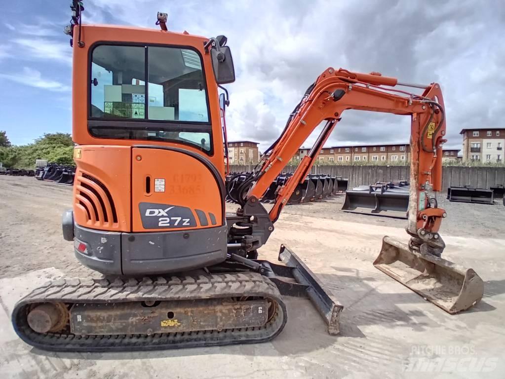 Doosan DX 27 Z Mini rýpadla < 7t